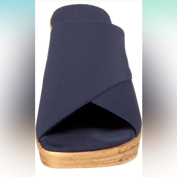 NEW Onex Christina Navy Womens Wedge Sandals - Size 11B - Picture 2 of 13